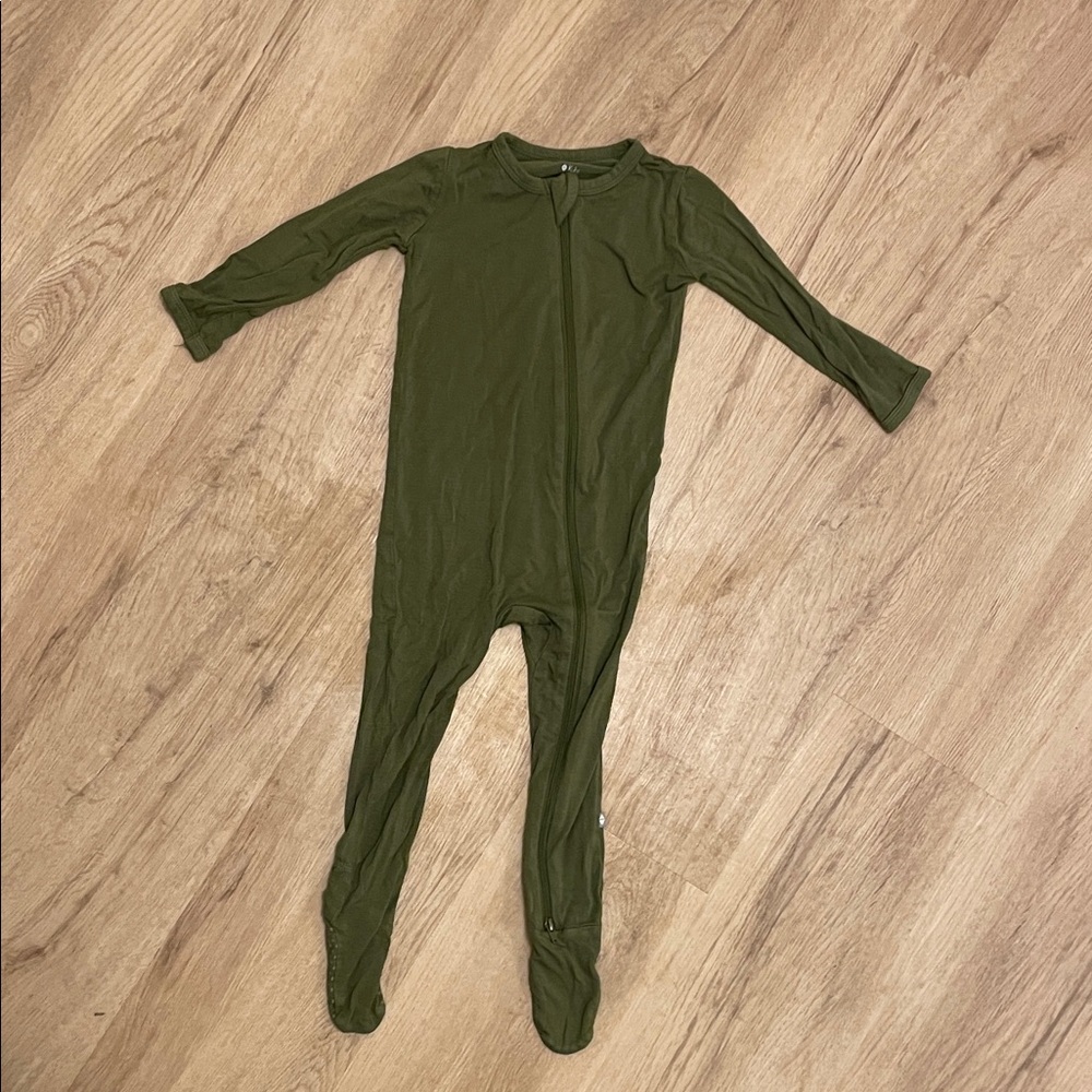 Kyte BABY Forest Green Kids Footie